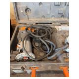 Ridgid Router with Case and Accessories