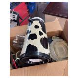 Mixed Household Items: Glassware, Pitcher, and Kitchenware