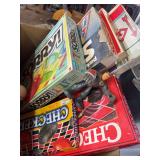 Mixed Group of Board Games Including Sorry, Checkers and Aggravation