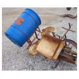 Holland Transplanter Co. Two-Row Seeder with Water Tank