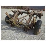 Towed Shank Cultivator with Gauge Wheels