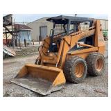 Case 1845C Skid Steer Loader with Bucket