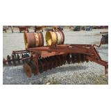 Tractor Disc Harrow with Additional Wheel Weights