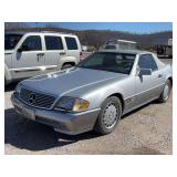 1992  MERCEDES-BENZ  500 1992 Mercedes-Benz 500 SL Convertible (NO TITLE)