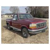 1992 Ford F-150 Flare Side Pickup Truck (Has Title)