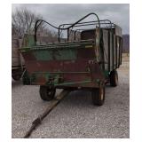 Badger Forage Box Wagon with Steel Wheels