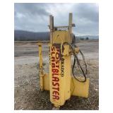 BRADCO Post Slab Blaster - Model SL8018 Serial 9308049
