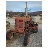 Farmall 100 Tractor with Planter Attachment