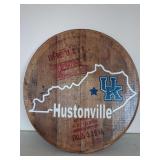 Hustonville Kentucky Bourbon Barrel Head Wall Decor