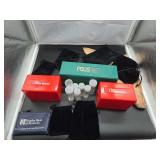 Coin Collection Storage and Accessories Grouping