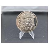 2002 Santa Claus .999 Fine Silver Round