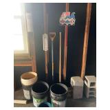 Buckets, Tools, and Hardware