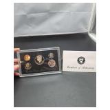 1999-S United States Mint Proof Set with COA