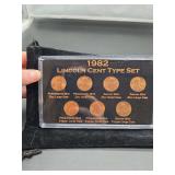 1982 Lincoln Cent Type Set