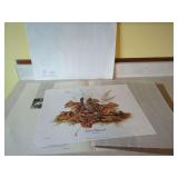 Jim Oliver 'Eastern Chipmunks' Lithographs