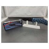 Frost Cutlery FC-60BL Blue Matrix Assisted Opening Knife