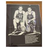 Signed Photograph of Frank Ramsey and Cliff Hagan