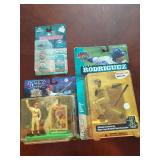 Barry Bonds, Alex Rodriguez, and Mark McGwire Action Figures