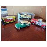 Diecast Vehicles: 1957 Chevrolet Nomad, 1949 Ford F1, 1940 Ford
