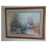 Fred Thrasher Signed Print, Over The Rainbow, 1989