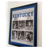 1978 NCAA National Champions Kentucky Wildcats Signed Poster