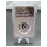 2020-S Silver Quarter Dollar Rockefeller National Park PF69 Ultra Cameo