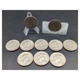 Mixed Dollar Coin Collection: Susan B. Anthony and Eisenhower