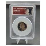 1995 Washington Quarter, San Francisco, Silver Proof