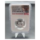 2020 S Silver 25C Salt Bay National Park NGC PF69 Ultra Cameo