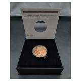 2021 Mongolia 250 Togrog Mystic Wolf Copper Coin