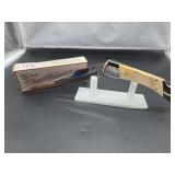 Trophy Stag Bear Claw Lock Back Knife