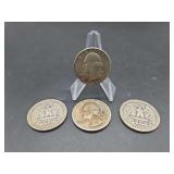 Mixed Date Washington Silver Quarter Collection