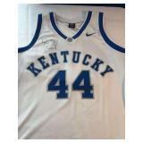 Kentucky Wildcats Basketball Jersey Signed by Dan Issel