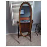 Oval Cheval Mirror