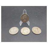 Multiple United States Silver Quarters