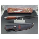 Sharps Cutlery SHP-144PW Fixed Blade Knife with Sheath