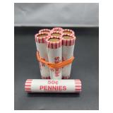 Wheat Penny Coin Rolls