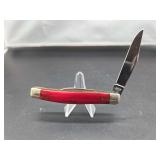Case XX USA Pocket Knife with Red Handle