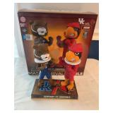 Kentucky Wildcats vs. Louisville Cardinals Mascot Rival Bobblehead