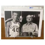 Vernon Hatton and Adolph Rupp 1958 Photograph