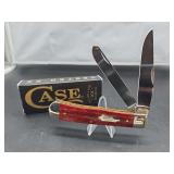 Case XX Trapper Pocketknife, No. 18810, Old Red Bone Smooth