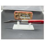 Rough Ryder Long Rifle Pocket Knife with Tin