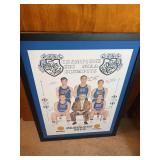 Framed Kentucky Wildcats 'Fabulous Five' Special Edition Print
