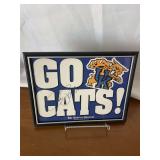 Pitino autograph. University of Kentucky 'Go Cats!' Framed Print.