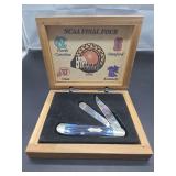Case XX USA 1998 NCAA Final Four Pocket Knife with Box