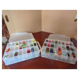 Two Cases of Various Diecast Vehicles