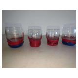 Maker's Mark Glasses with Signature Base, Set of 4