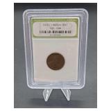 1929 Lincoln Cent International Numismatic Bureau Slabbed Coin