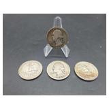 Washington Quarter Silver Coins, 1942 & 1944