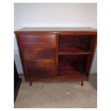 Credenza with Sliding Doors and Shelves